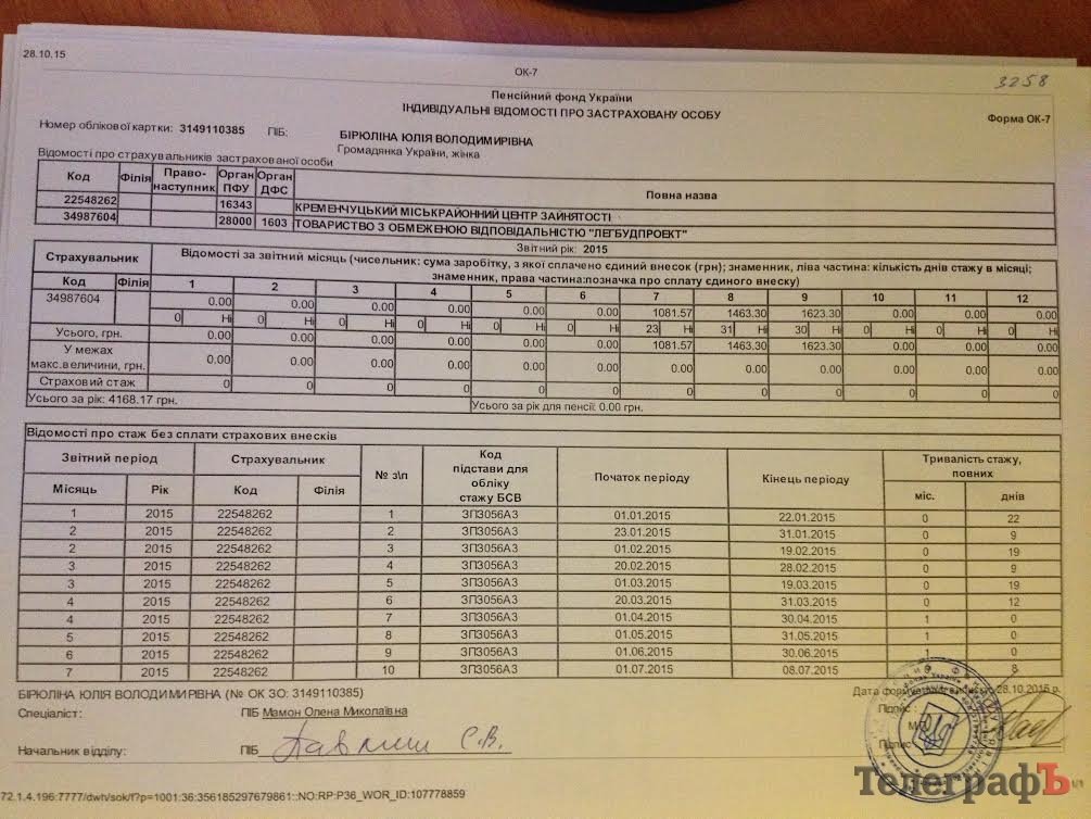 У Кременчуці юрист “Легбудпроекту” судиться з керівником Галатою за трудову книжку У Кременчуці юрист “Легбудпроекту” судиться з керівником Галатою за трудову книжку