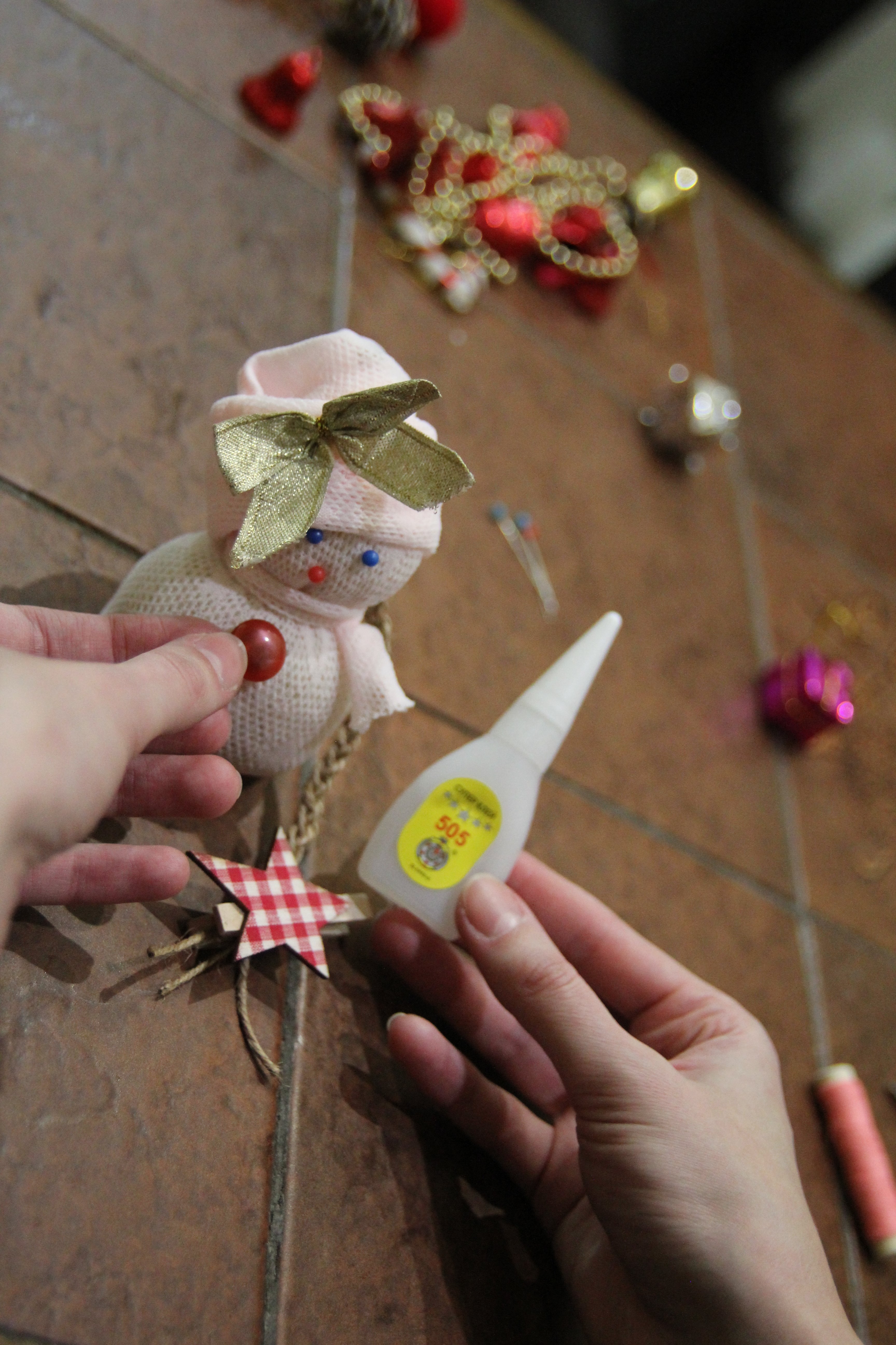 Робимо сніговичка власними руками Робимо сніговичка власними руками