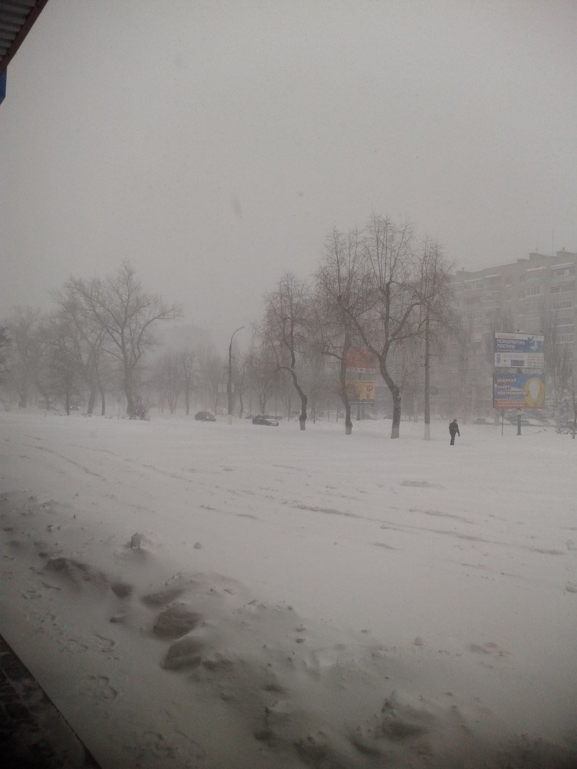 Фотоотчет кременчужан о снегопаде 18-19 января Фотоотчет кременчужан о снегопаде 18-19 января