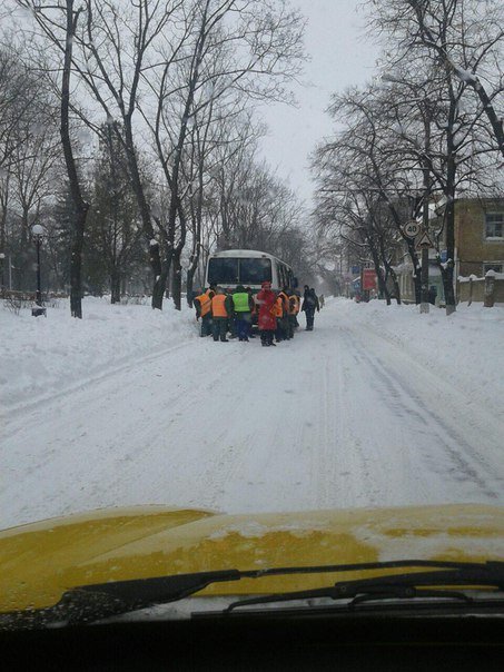 Фотоотчет кременчужан о снегопаде 18-19 января Фотоотчет кременчужан о снегопаде 18-19 января