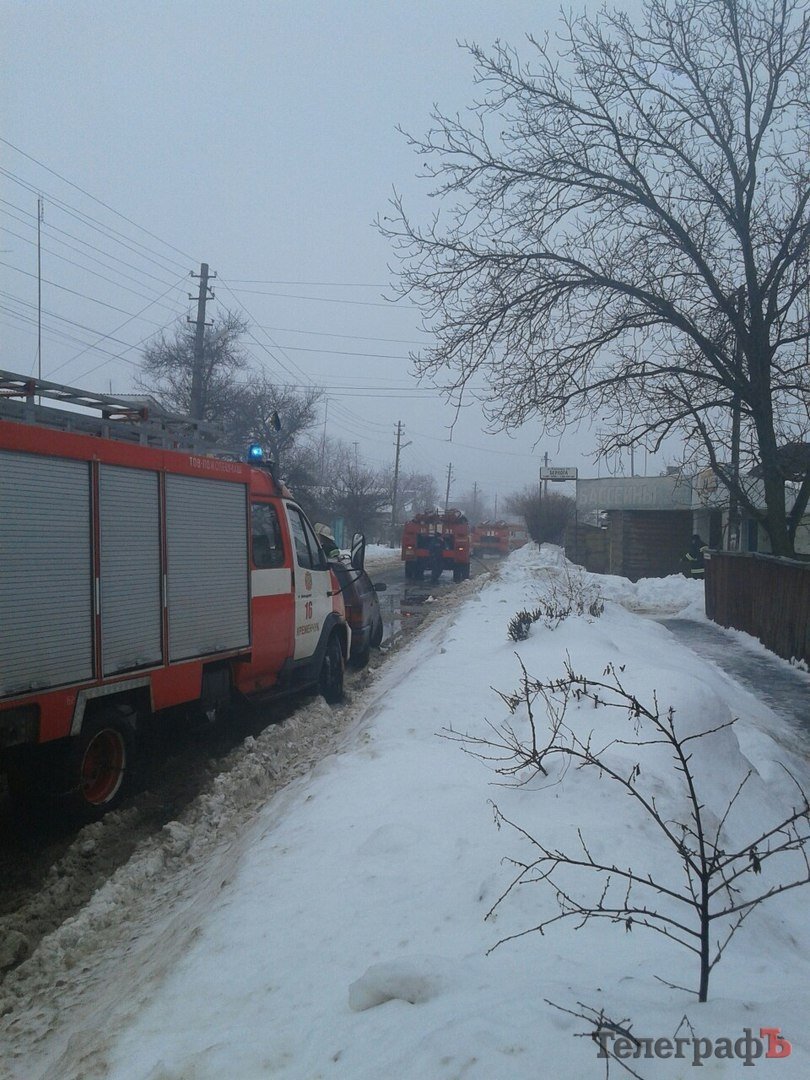 В Кременчуге сгорела баня "Берлога" В Кременчуге сгорела баня "Берлога"