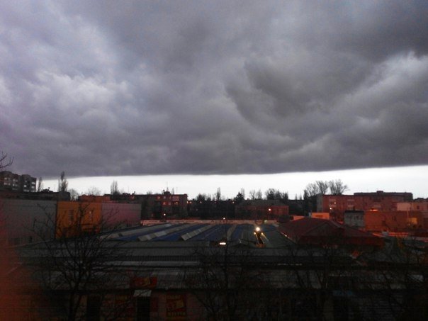 Кременчуг в тучах Кременчуг в тучах