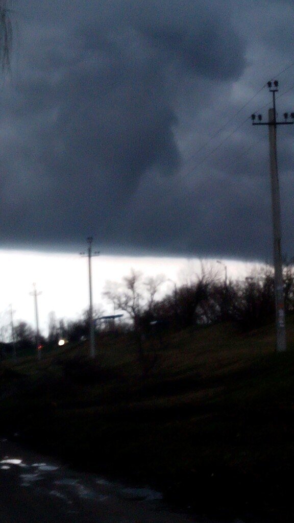 Кременчуг в тучах Кременчуг в тучах