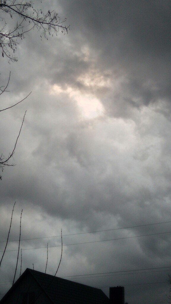 Кременчуг в тучах Кременчуг в тучах