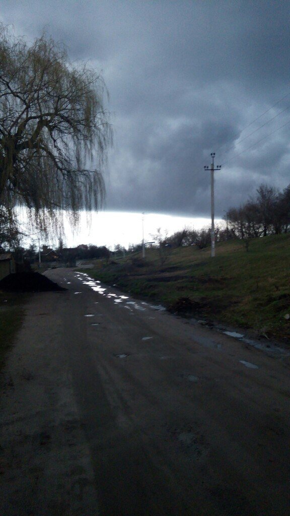 Кременчуг в тучах Кременчуг в тучах