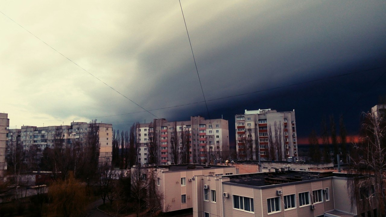 Кременчуг в тучах Кременчуг в тучах