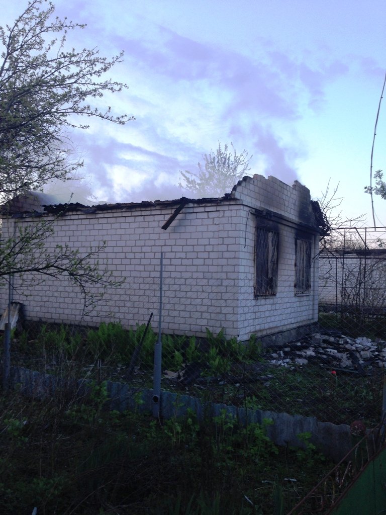 Под Кременчугом сгорела дача Под Кременчугом сгорела дача