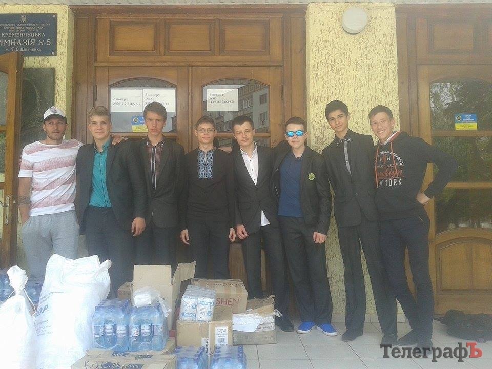 Планшети та картоплю від кременчужан передали на передову Планшети та картоплю від кременчужан передали на передову