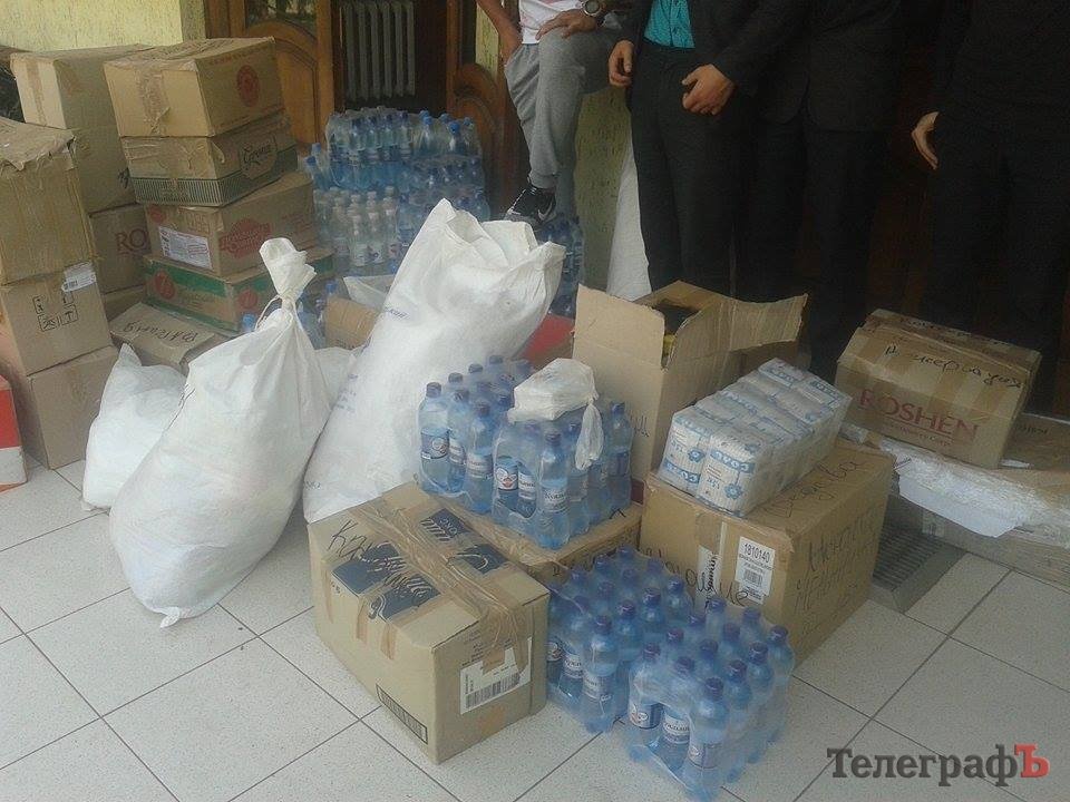 Планшети та картоплю від кременчужан передали на передову Планшети та картоплю від кременчужан передали на передову