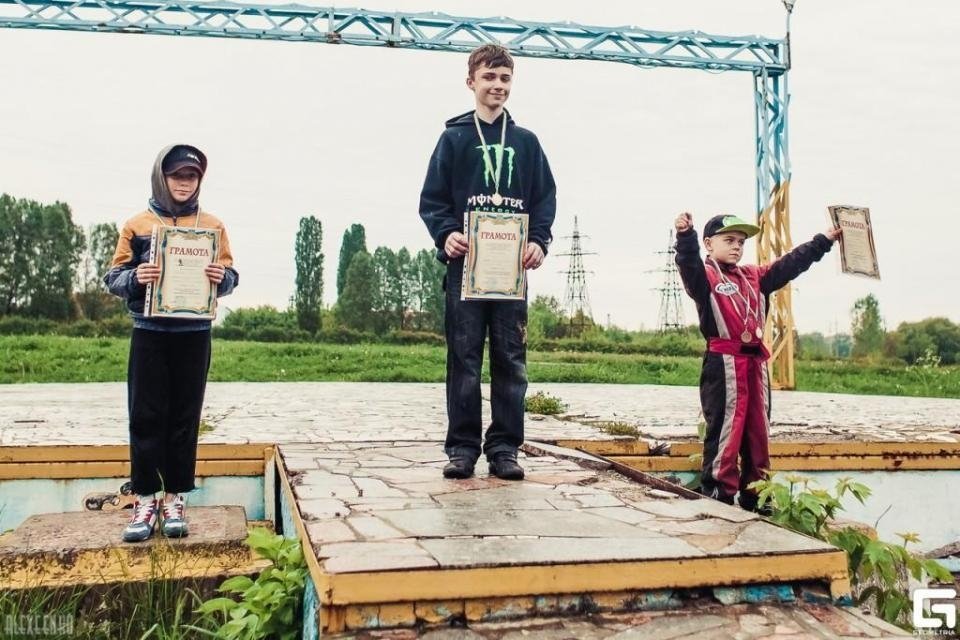 Кременчуцька родина картингістів показала клас в Полтаві Кременчуцька родина картингістів показала клас в Полтаві