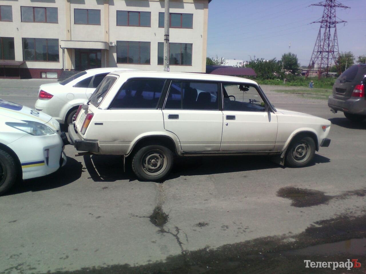 Кременчугские патрульные снова попали в ДТП Кременчугские патрульные снова попали в ДТП