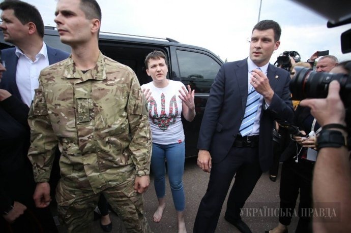 Сегодня ГРУшников поменяли на Савченко Сегодня ГРУшников поменяли на Савченко