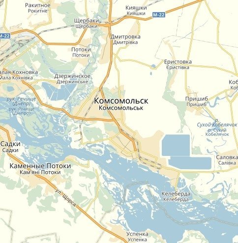 Интернет понемногу переименовывает Комсомольск в Горишни Плавни Интернет понемногу переименовывает Комсомольск в Горишни Плавни