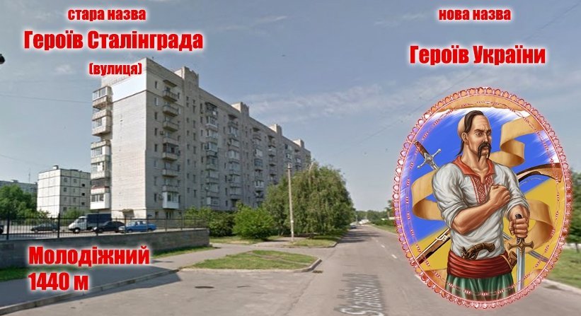 На честь кого перейменували ще 13 вулиць у Кременчуці На честь кого перейменували ще 13 вулиць у Кременчуці