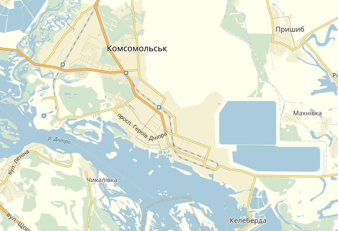 Google переименовал Комсомольск в Горишни Плавни Google переименовал Комсомольск в Горишни Плавни