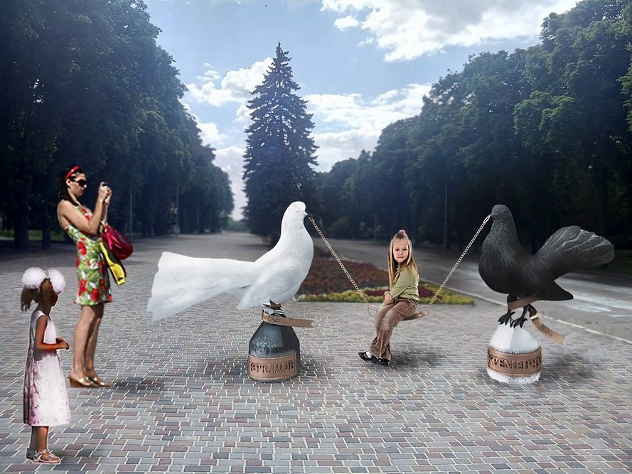 Каким будет памятник голубям в Кременчуге - выбирайте! Каким будет памятник голубям в Кременчуге - выбирайте!