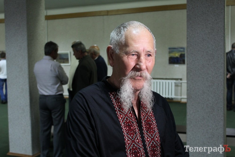 Автор стели на честь 400-річчя Кременчука малює уже 70 років Автор стели на честь 400-річчя Кременчука малює уже 70 років