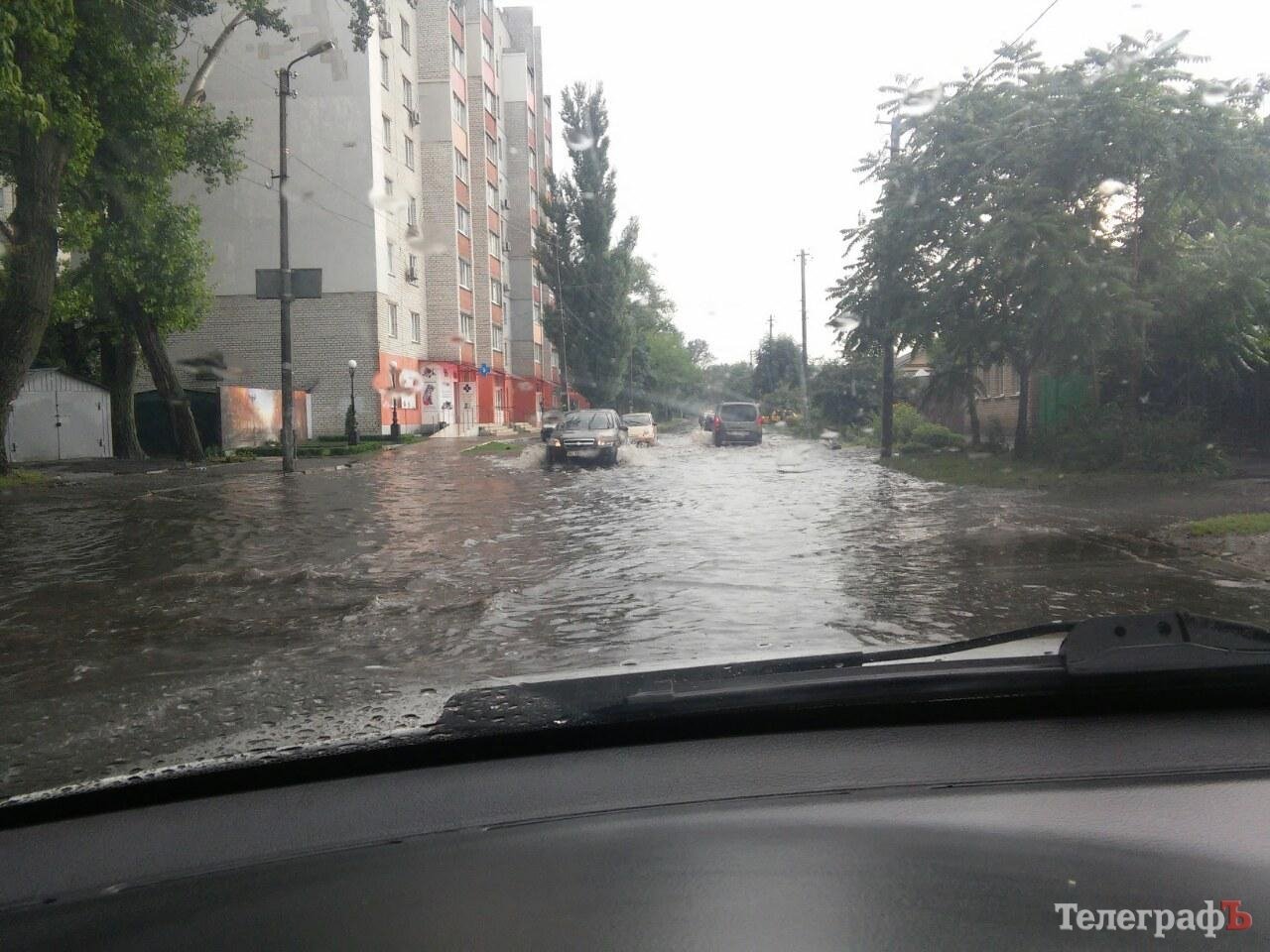 16 июня. Кременчуг немного залило... 16 июня. Кременчуг немного залило...
