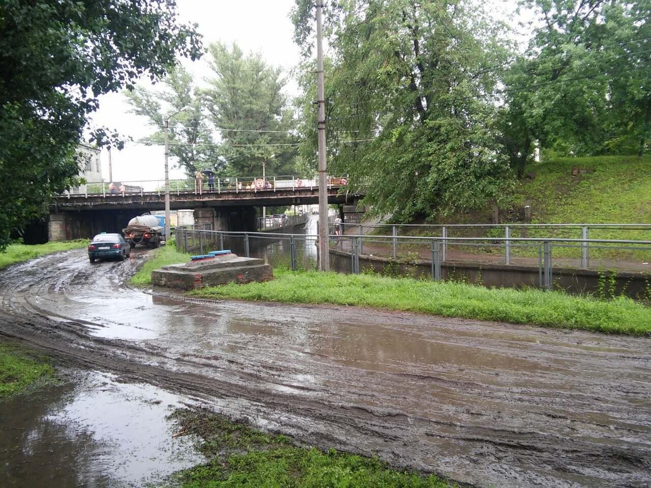 16 июня. Кременчуг немного залило... 16 июня. Кременчуг немного залило...