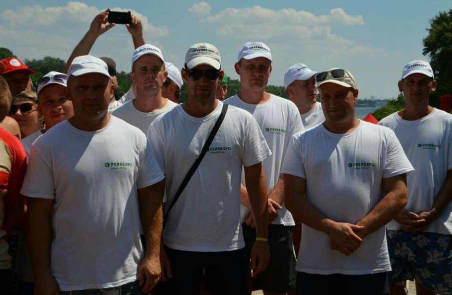 Як кременчуцькі копи приборкували «Дракона» на човнах Як кременчуцькі копи приборкували «Дракона» на човнах