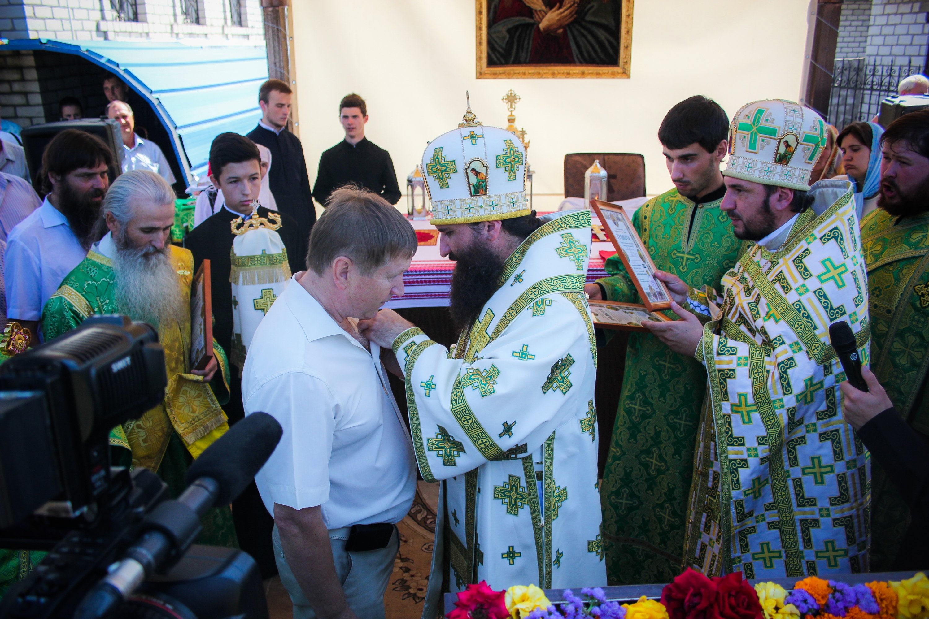 Место для строительства храма указала Богородица Место для строительства храма указала Богородица