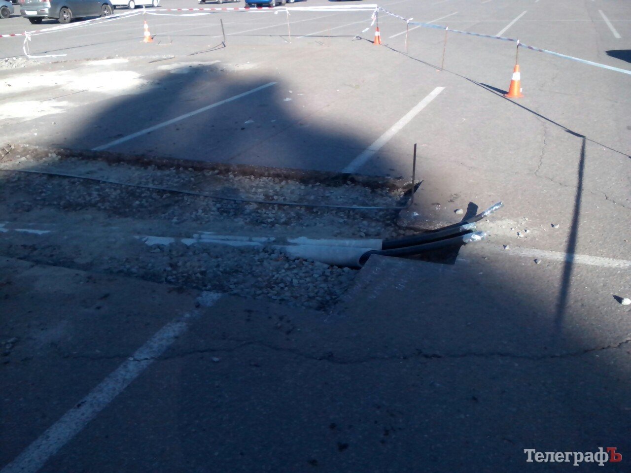 У «Амстора» в Кременчуге на выходных опять пытались начать строить АЗС У «Амстора» в Кременчуге на выходных опять пытались начать строить АЗС