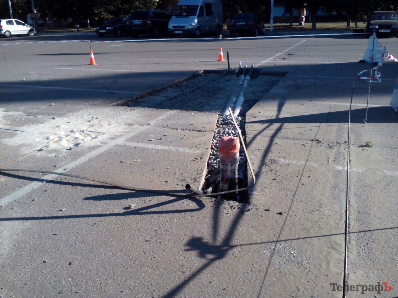 У «Амстора» в Кременчуге на выходных опять пытались начать строить АЗС У «Амстора» в Кременчуге на выходных опять пытались начать строить АЗС