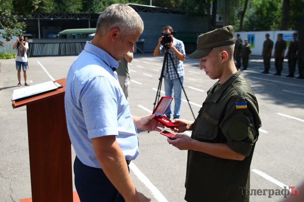 35 новобранців поповнили лави Національної гвардії у Кременчуці 35 новобранців поповнили лави Національної гвардії у Кременчуці