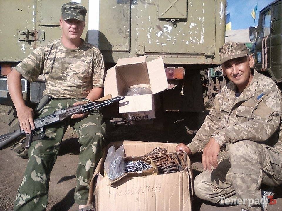 Волонтери «Телеграфа» повезли допомогу від кременчужан на передову Волонтери «Телеграфа» повезли допомогу від кременчужан на передову