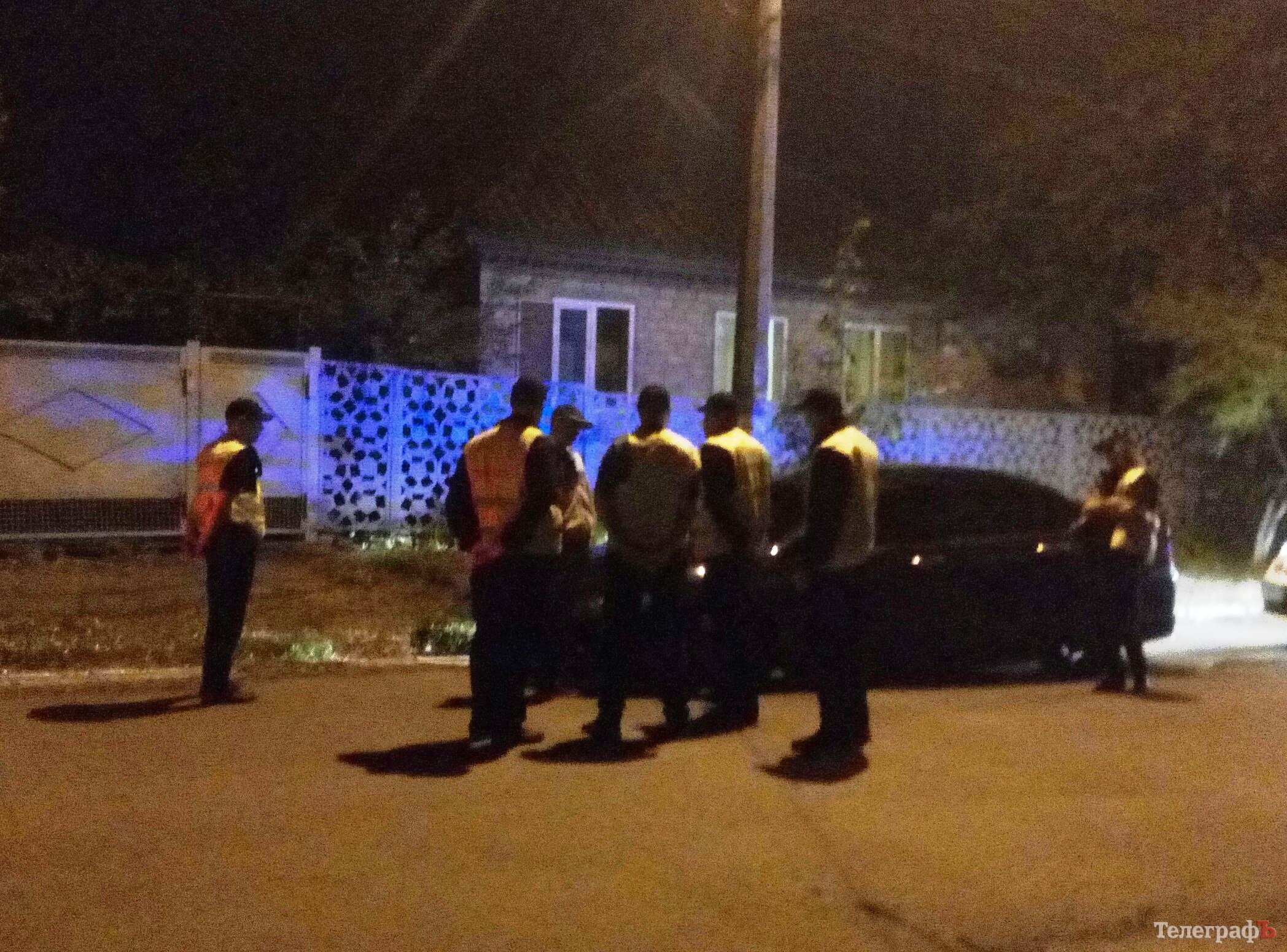 В Кременчуге пьяного гонщика остановила яма В Кременчуге пьяного гонщика остановила яма