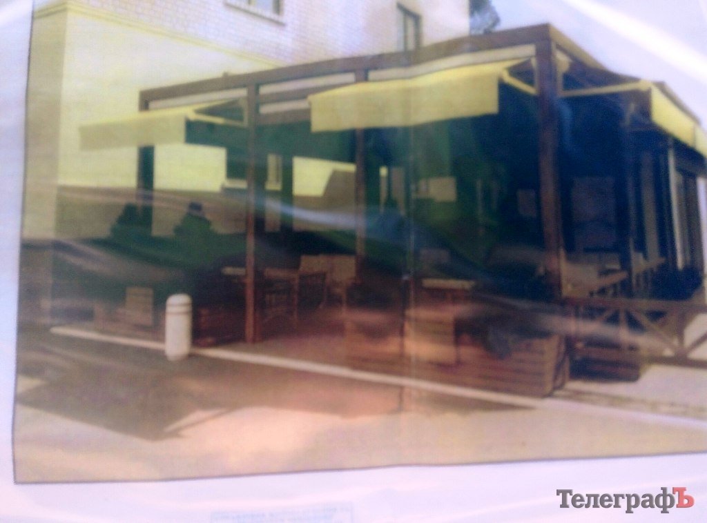 Как выяснилось, на улице Соборной за «Индустриалбанком» монтируют кофейню Как выяснилось, на улице Соборной за «Индустриалбанком» монтируют кофейню