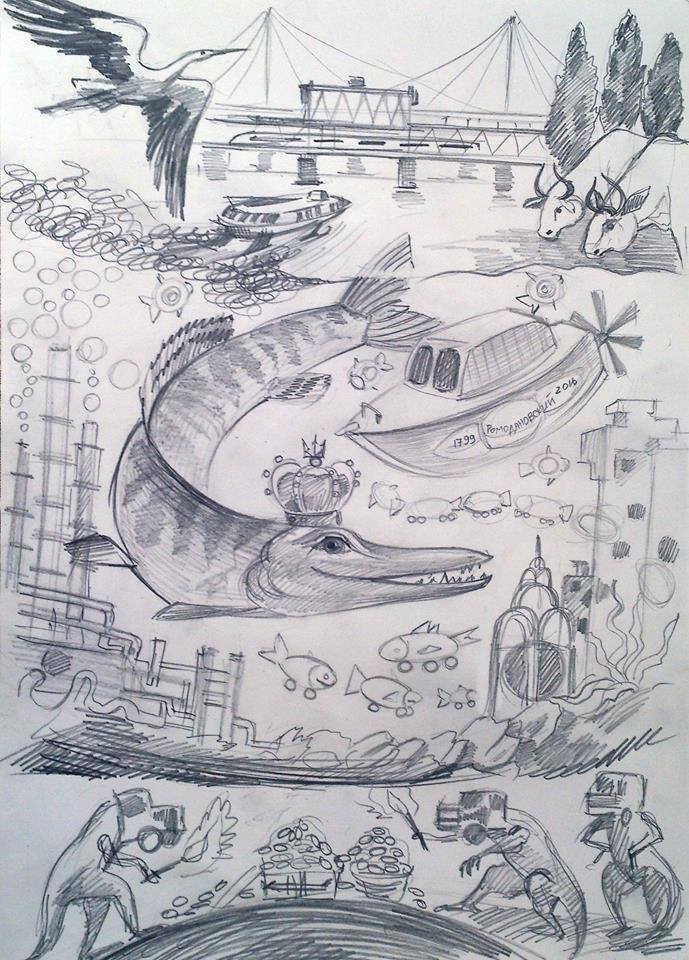 КрАЗозавр та Щука-козак «активізують простір» колишнього кінотеатру «Дніпро» у Кременчуці КрАЗозавр та Щука-козак «активізують простір» колишнього кінотеатру «Дніпро» у Кременчуці