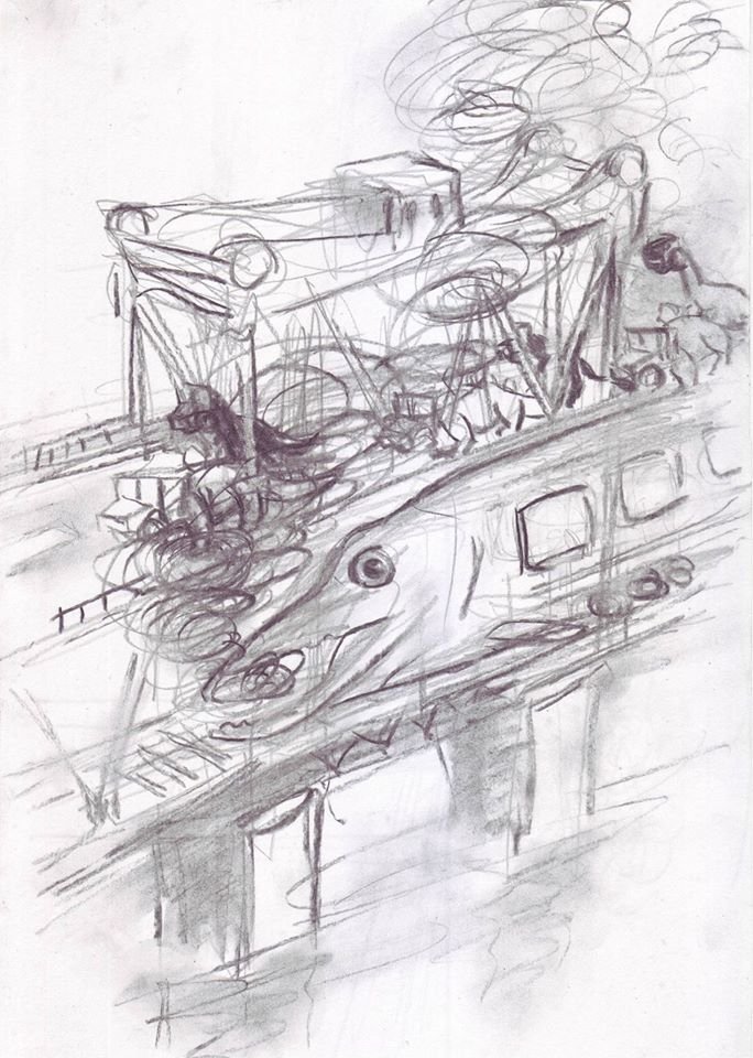 КрАЗозавр та Щука-козак «активізують простір» колишнього кінотеатру «Дніпро» у Кременчуці КрАЗозавр та Щука-козак «активізують простір» колишнього кінотеатру «Дніпро» у Кременчуці