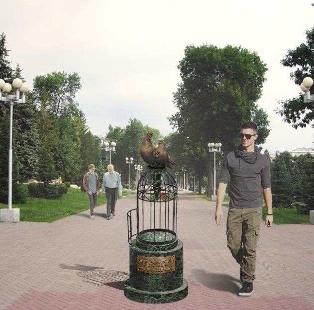 Голуби и Крюковский мост: за какой эскиз памятника голубям проголосовали кременчужане Голуби и Крюковский мост: за какой эскиз памятника голубям проголосовали кременчужане