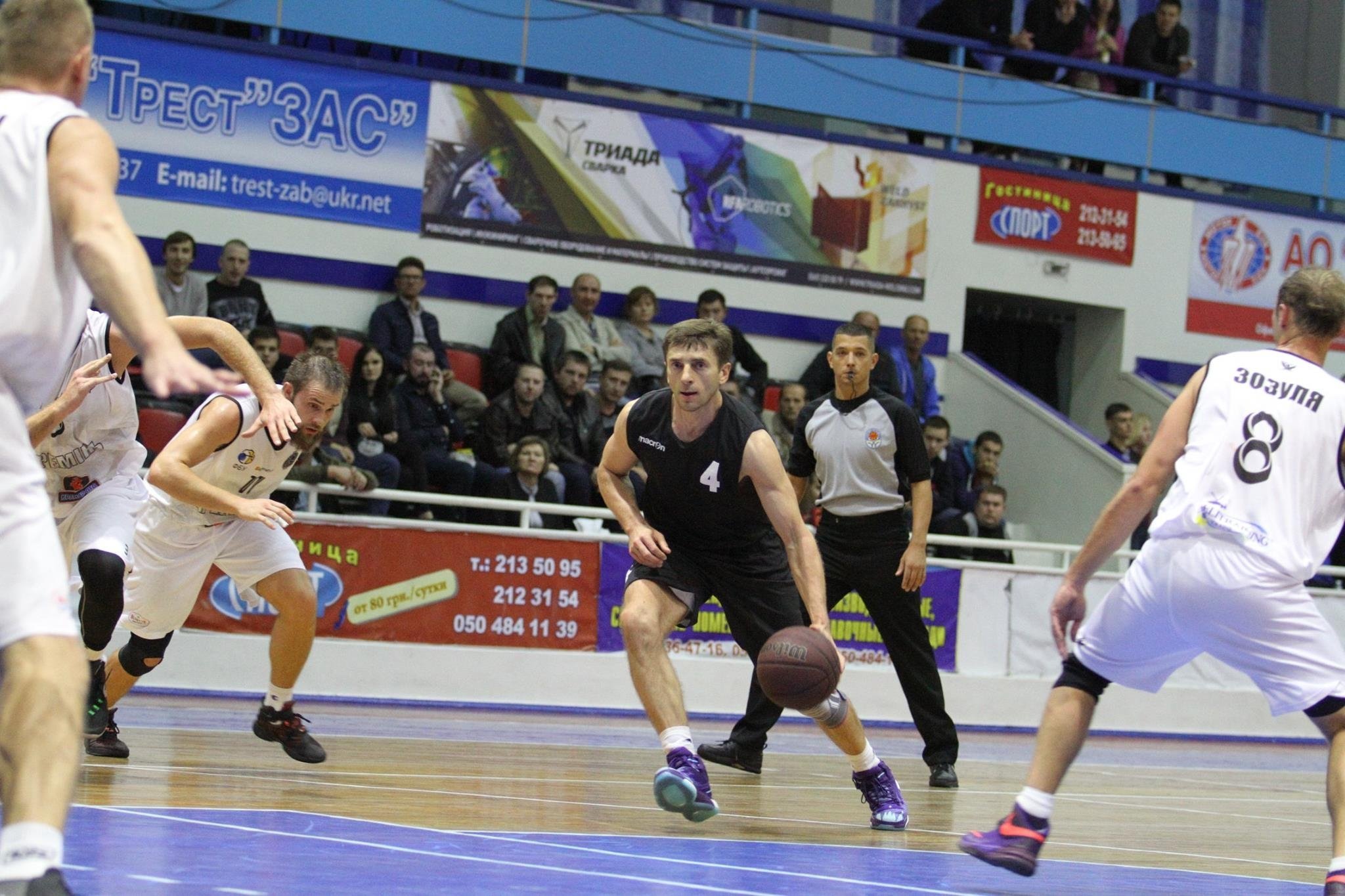 Баскетбольний клуб «Кремінь» поступився «Запоріжжю» Баскетбольний клуб «Кремінь» поступився «Запоріжжю»