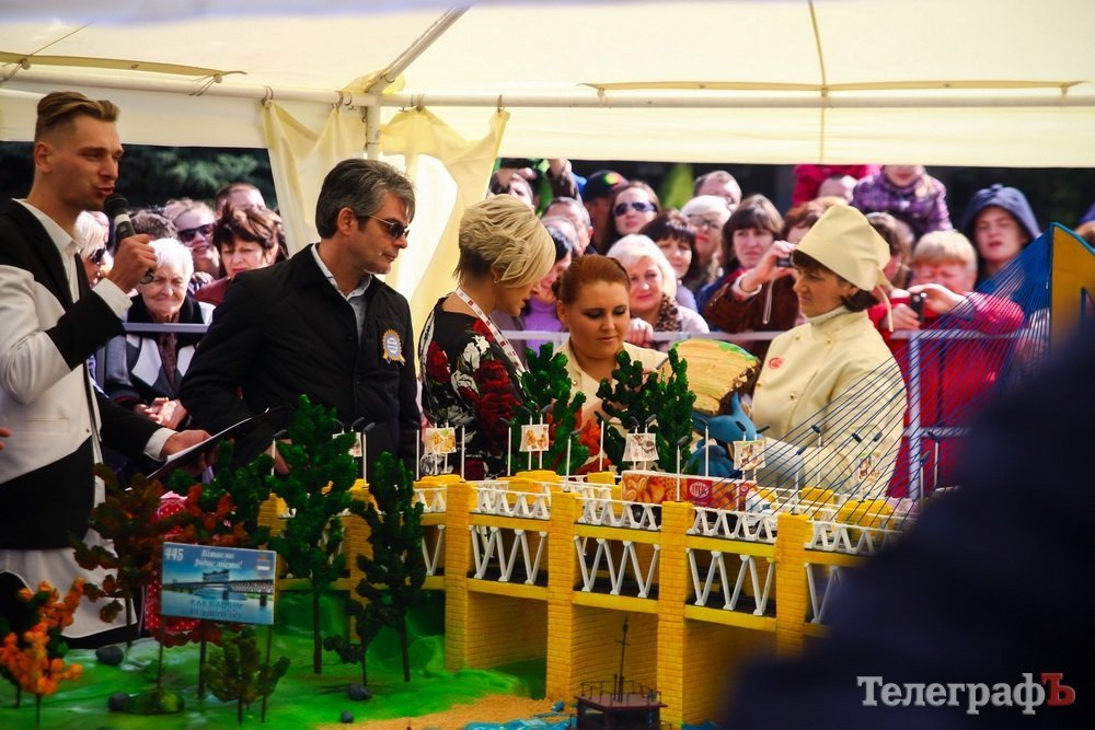 «Тортик» весом более тонны и еще три сладких рекорда Украины — и все это в Кременчуге! «Тортик» весом более тонны и еще три сладких рекорда Украины — и все это в Кременчуге!