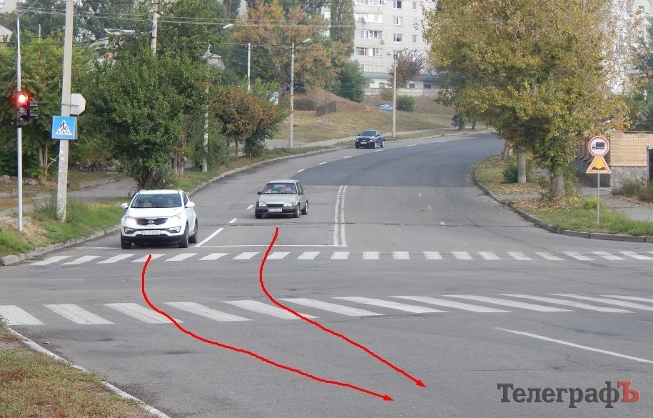 Почему необходимо повесить дополнительный знак на перекрёстке ул. Хорольской и Европейской Почему необходимо повесить дополнительный знак на перекрёстке ул. Хорольской и Европейской