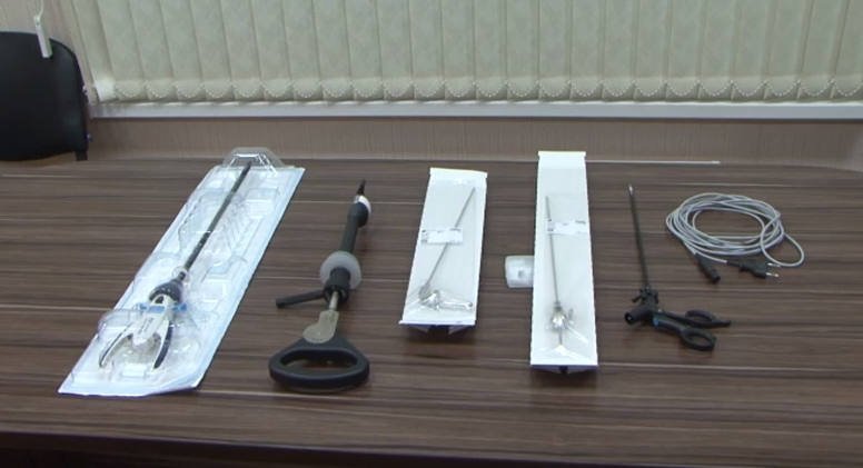 В онкодиспансер передали обладнання для лапароскопічних операцій В онкодиспансер передали обладнання для лапароскопічних операцій