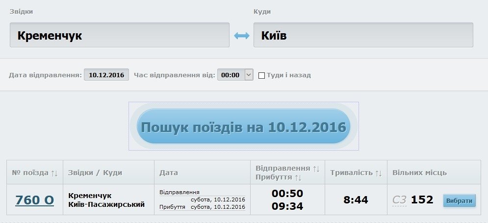 Хуже быть может: поезд до Киева за 170 гривен и с пересадкой Хуже быть может: поезд до Киева за 170 гривен и с пересадкой