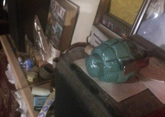 У кременчужанина в квартире нашли несколько гранат У кременчужанина в квартире нашли несколько гранат