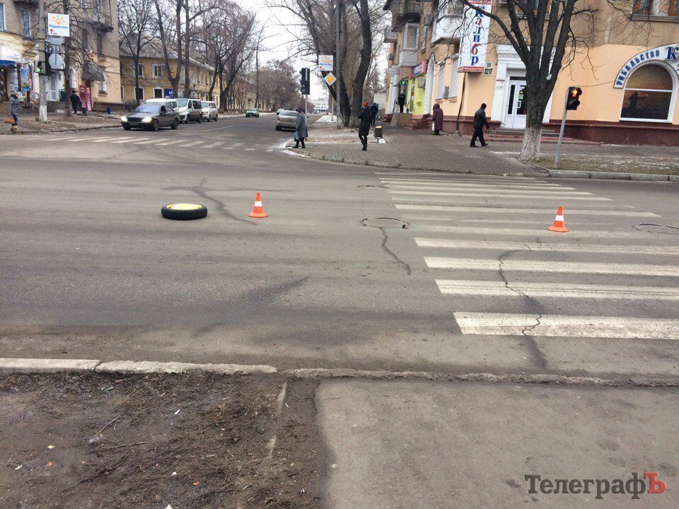 У Кременчуці на проспекті Свободи збили чоловіка У Кременчуці на проспекті Свободи збили чоловіка