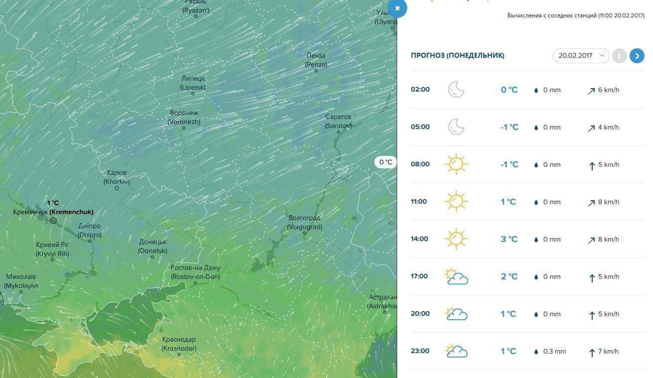 Тепла дощовита погода триматиметься у Кременчуці протягом усього тижня Тепла дощовита погода триматиметься у Кременчуці протягом усього тижня