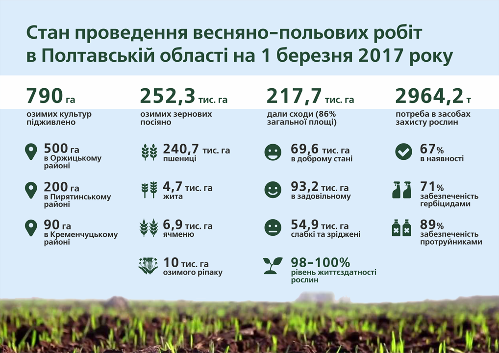 На Полтавщині збільшать посівні площі кукурудзи, ріпаку, сої та кормових культур На Полтавщині збільшать посівні площі кукурудзи, ріпаку, сої та кормових культур