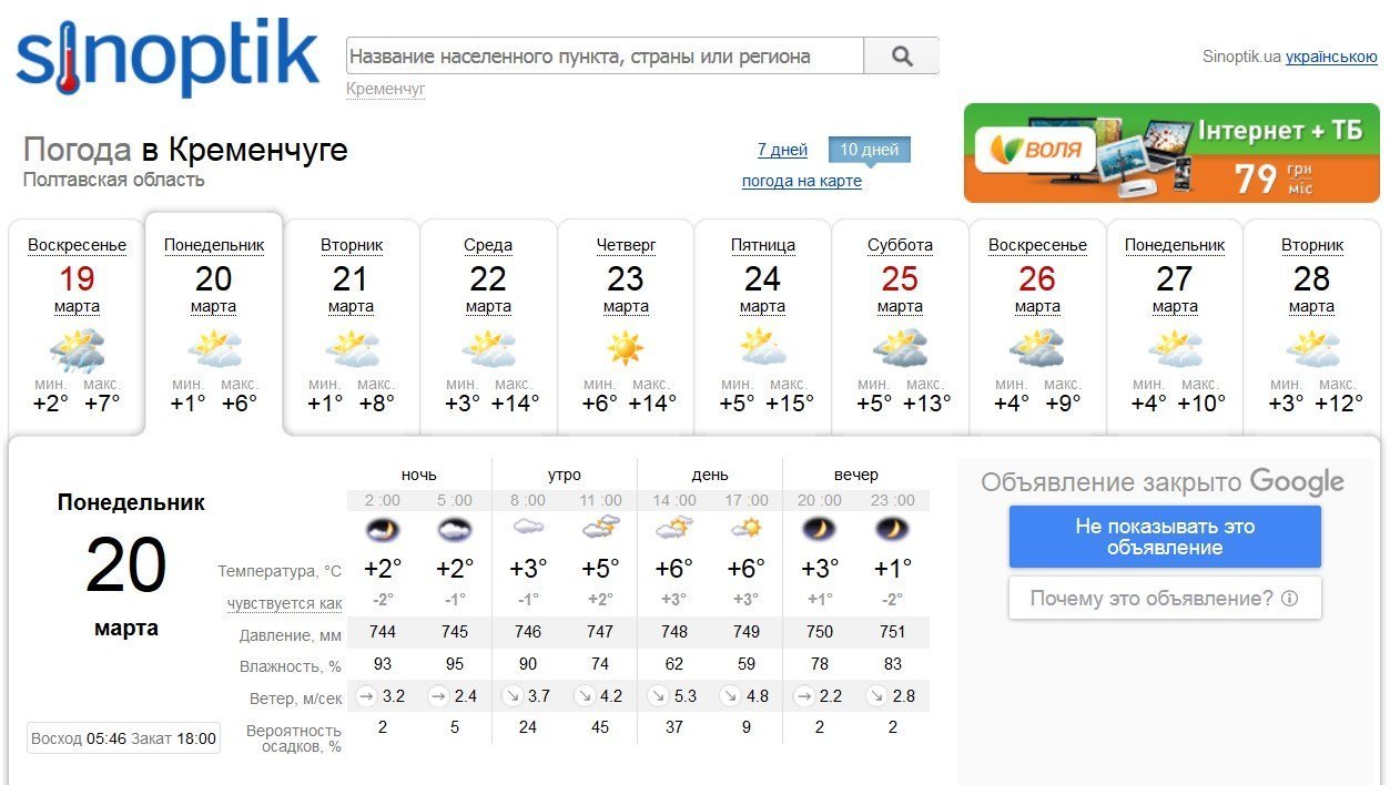 На кременчужан чекає сухий і теплий тиждень, але з туманами На кременчужан чекає сухий і теплий тиждень, але з туманами