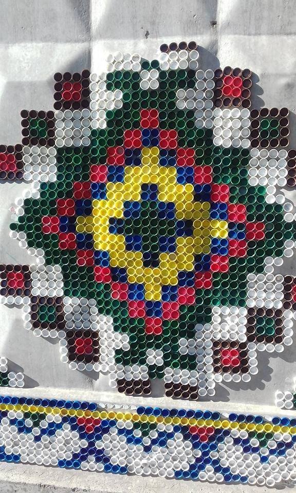 Кременчуцькі бійці з появою сонечка продовжують вишивати на стінах Кременчуцькі бійці з появою сонечка продовжують вишивати на стінах