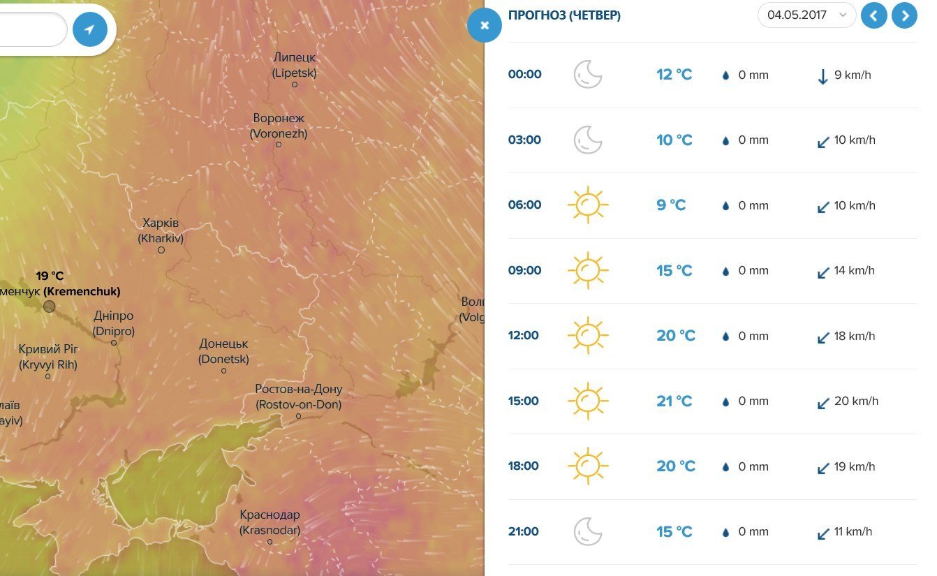 На кременчужан чекає сухий і спекотний тиждень На кременчужан чекає сухий і спекотний тиждень