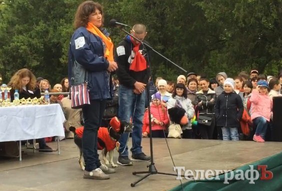 Прямо на параде собаку из приюта Креветку забрала новая хозяйка Прямо на параде собаку из приюта Креветку забрала новая хозяйка