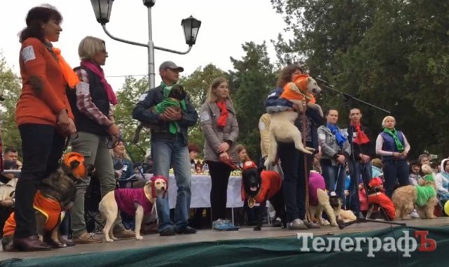 Парад животных в Кременчуге: голосование за участников Парад животных в Кременчуге: голосование за участников