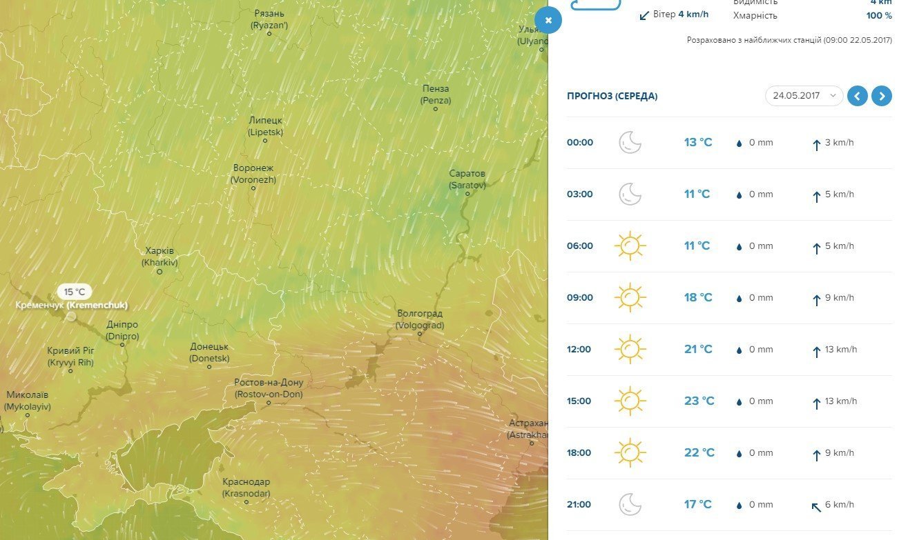 Нарешті: теплий та сухий тиждень чекає на кременчужан Нарешті: теплий та сухий тиждень чекає на кременчужан