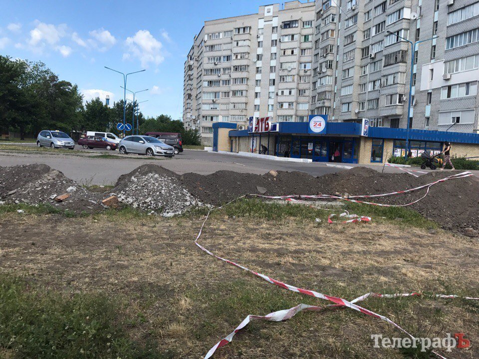 Что роют в районе электростанции и водоканала Что роют в районе электростанции и водоканала
